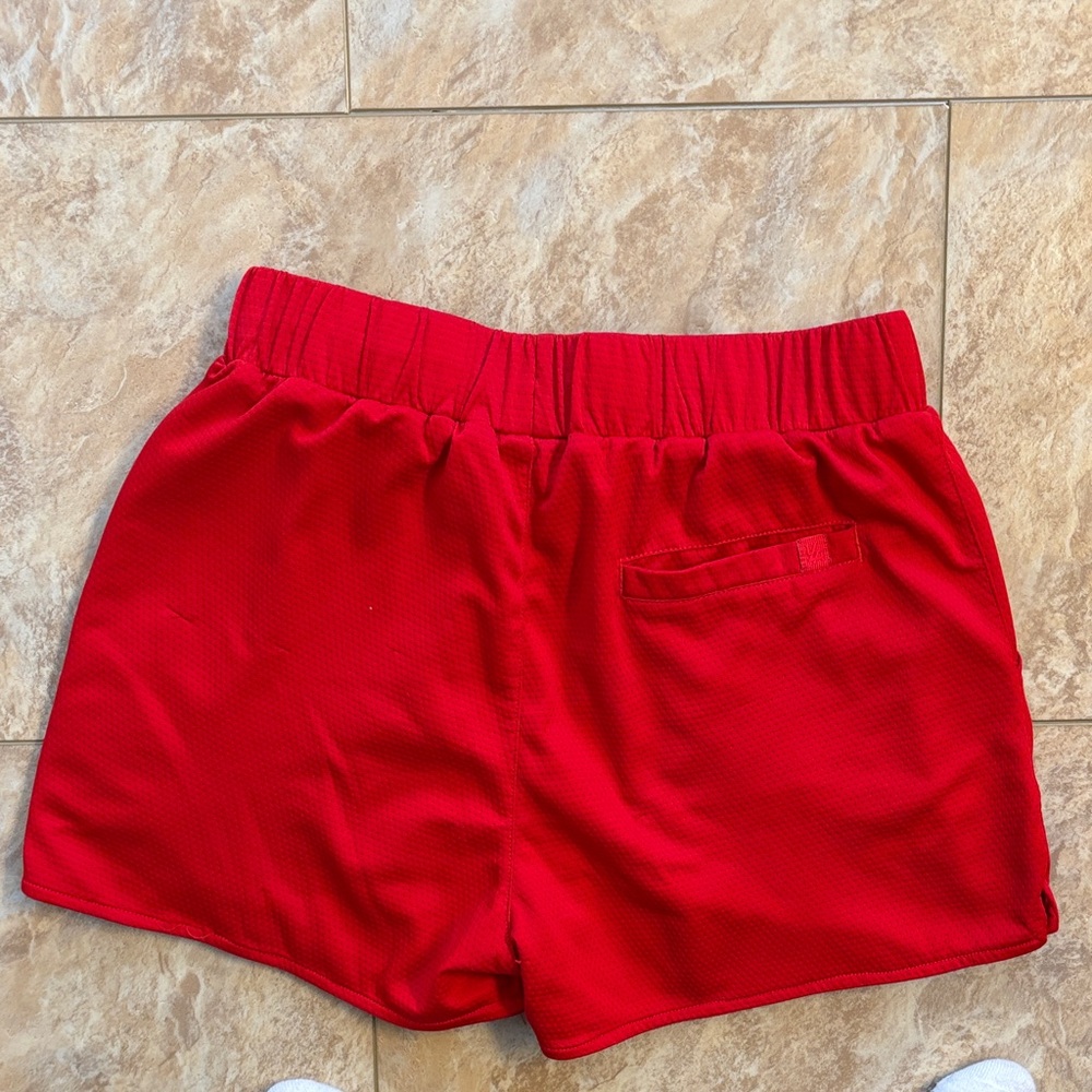 YoungLA Red Men’s Athletic Shorts - Picture 3 of 3